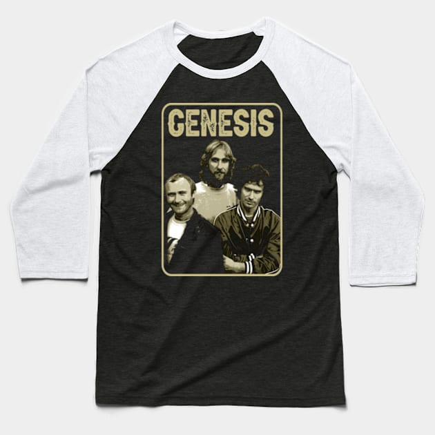 The Musical Box Moda Genesis Band Tees, Unlock a Pandora's Box of Progressive Rock Style Baseball T-Shirt by Zombie green